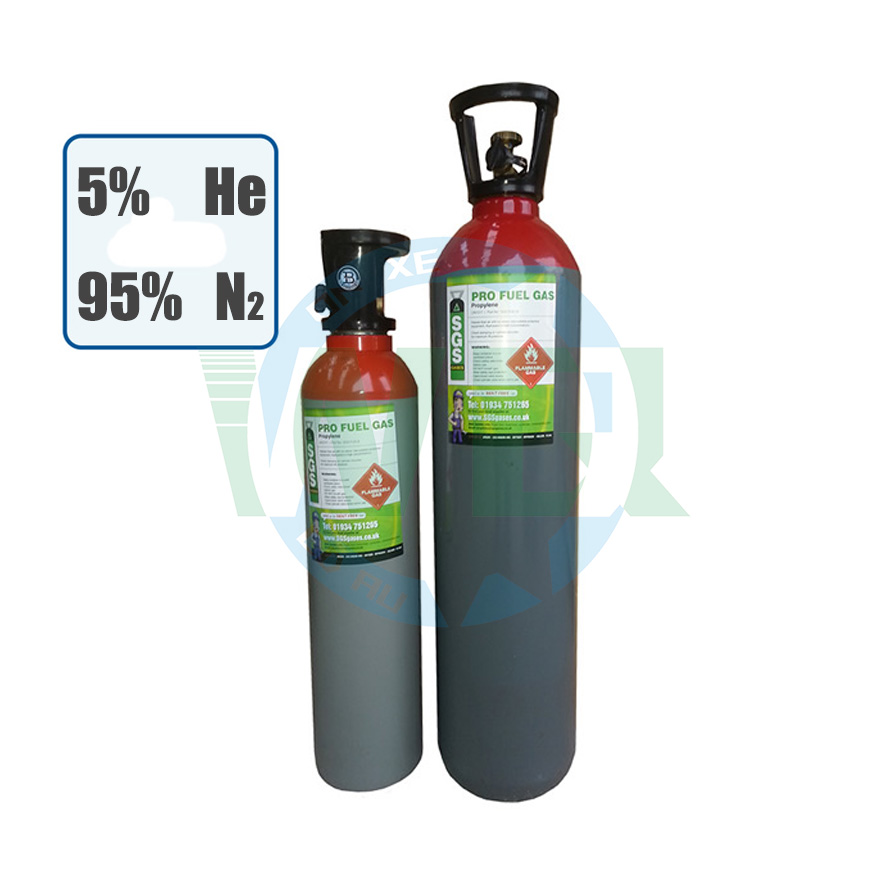 Complex gas He+N2